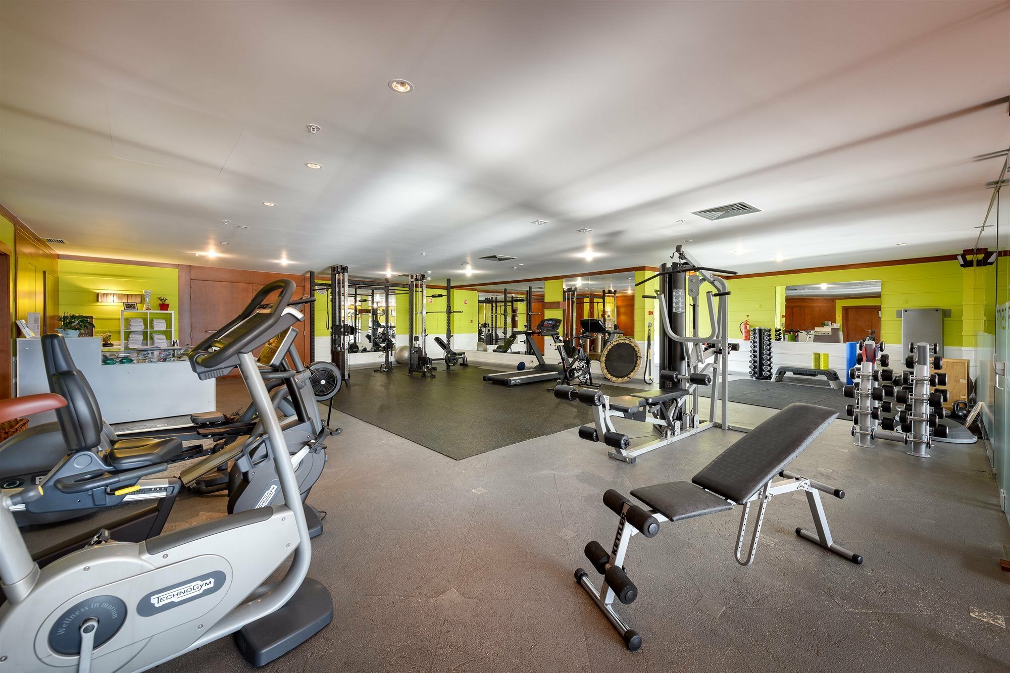 Pestana Vila Sol - Vilamoura Premium Golf Resort Exterior foto The gym at the hotel